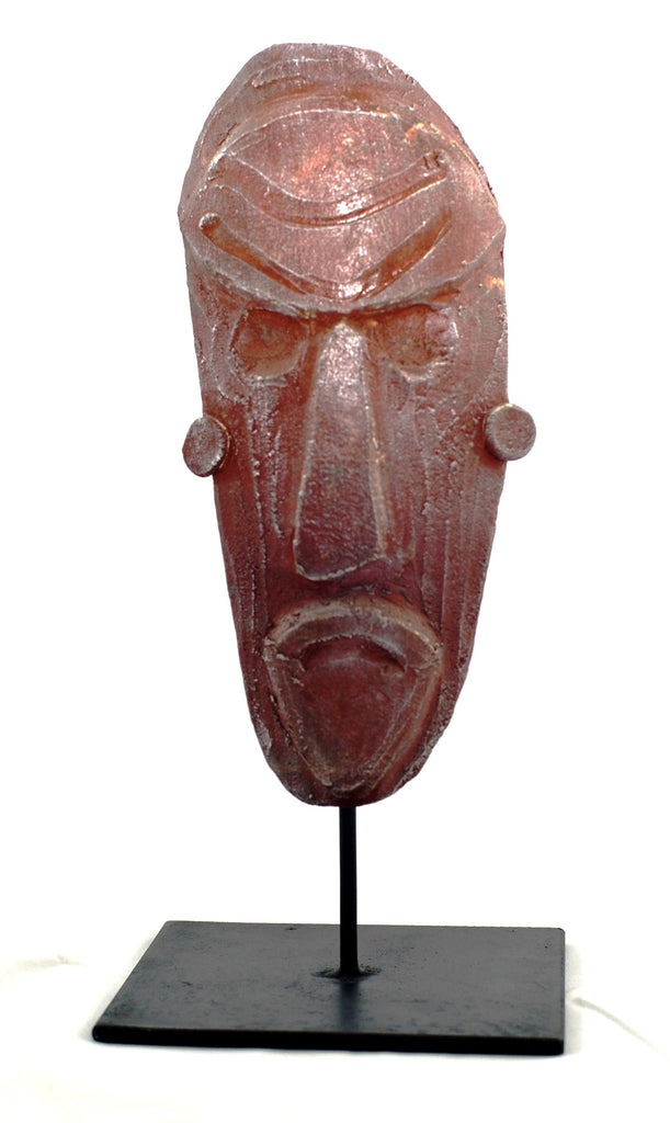 Escultura Máscara rostro africano I